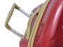 Комплект чемоданов из поликарбоната 4-х колесных PUCCINI, бордовый