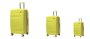 Комплект чемоданов Milano Bag из полипропилена Желтый
