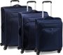 Комплект валіз на 4-х колесах Roncato Tribe Dark blu