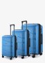 Комплект чемоданов V&amp;V Travel Peace из полипропилена Синий