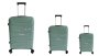 Комплект чемоданов Worldline Airtex 288 – полипропилен Зеленый