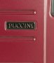 Комплект дорожных пластиковых чемоданов 4-х колесных PUCCINI, бордовый