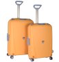 Комплект полипропиленовых чемоданов на 4-х колесах 70/90 л Roncato Light, желтый