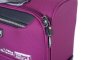 Комплект тканевых 4-х колесных чемоданов (S/M/XL) March Flybird, фиолетовый