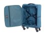 Комплект тканевых 4-х колесных чемоданов (S/M/XL) March Flybird, голубой