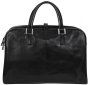 Кожаная деловая сумка Vip Collection Y 6589 Black