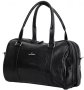 Кожаная дорожная сумка 20 л Vip Collection 1609 Black Flotar