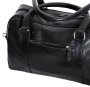 Кожаная дорожная сумка 20 л Vip Collection 1609 Black Flotar