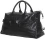 Шкіряна дорожня сумка 25 л Vip Collection 1604 Black Flotar