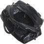 Шкіряна дорожня сумка 25 л Vip Collection 1604 Black Flotar