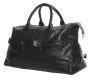 Шкіряна дорожня сумка 25 л Vip Collection 1604 Black Flotar