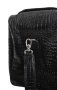 Шкіряна дорожня сумка 27 л Vip Collection 1605 Black Croco
