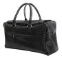 Шкіряна дорожня сумка 27 л Vip Collection 1605 Black Croco