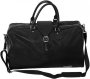 Шкіряна дорожня сумка 45 л Vip Collection 36490 Black Flotar