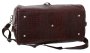 Шкіряна дорожня сумка 45 л Vip Collection 36490 Brown Croco