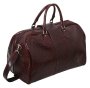 Шкіряна дорожня сумка 45 л Vip Collection 36490 Brown Croco