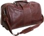 Шкіряна дорожня сумка 45 л Vip Collection 36490 Brown Croco