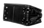 Кожаная дорожная сумка на 2-х колесах 32 л Vip Collection 5225 Black