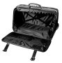 Кожаная дорожная сумка на 2-х колесах 32 л Vip Collection 5225 Black