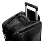 Кожаная дорожная сумка на 2-х колесах 32 л Vip Collection 5225 Black