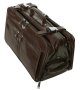 Кожаная дорожная сумка на 2-х колесах 32 л Vip Collection 5225 Brown