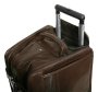 Кожаная дорожная сумка на 2-х колесах 32 л Vip Collection 5225 Brown