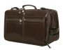 Кожаная дорожная сумка на 2-х колесах 32 л Vip Collection 5225 Brown