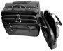 Кожаная дорожная сумка на 2-х колесах 36 л Vip Collection 47865 Black