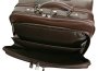 Кожаная дорожная сумка на 2-х колесах 36 л Vip Collection 47865 Brown