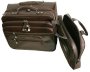 Кожаная дорожная сумка на 2-х колесах 36 л Vip Collection 47865 Brown