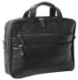Кожаная сумка для ноутбука 15,6” Vip Collection 37922 Black flotar
