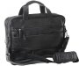 Кожаная сумка для ноутбука 15,6” Vip Collection 37922 Black flotar