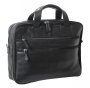 Кожаная сумка для ноутбука 15,6” Vip Collection 37922 Black flotar