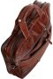 Кожаная сумка для ноутбука 15,6” Vip Collection 37922 Brown Dixy