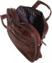 Кожаная сумка для ноутбука 15,6” Vip Collection 37922 Brown Dixy