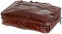 Кожаная сумка для ноутбука 15,6” Vip Collection 37922 Brown Dixy
