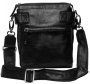 Кожаная сумка Vip Collection 1424 Black flotar