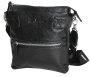 Кожаная сумка Vip Collection 1424 Black flotar