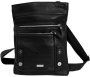 Кожаная сумка Vip Collection 1432 Black flotar