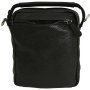 Кожаная сумка Vip Collection 1442 Black flotar
