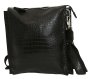 Кожаная сумка Vip Collection 1445 Black croco