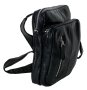 Шкіряна сумка Vip Collection 1447 Black flotar