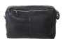Кожаная сумка Vip Collection 1448 Black flotar