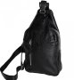 Кожаная сумка Vip Collection 1451 Black flotar