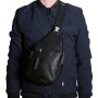 Кожаная сумка Vip Collection 1451 Black flotar