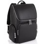 Кожаный мужской рюкзак Tiding Bag Черный