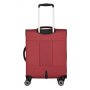 Легкий тканевый чемодан ручная кладь Travelite Skaii на 36 л весом 1,9 кг Красный