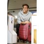 Легкий тканевый чемодан ручная кладь Travelite Skaii на 36 л весом 1,9 кг Красный