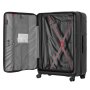 Максимально містка велика валіза Wenger Amplix Hardside Large – 147/170 л, 6,27 кг Чорний