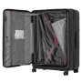 Максимально містка велика валіза Wenger Amplix Hardside Large – 147/170 л, 6,27 кг Чорний